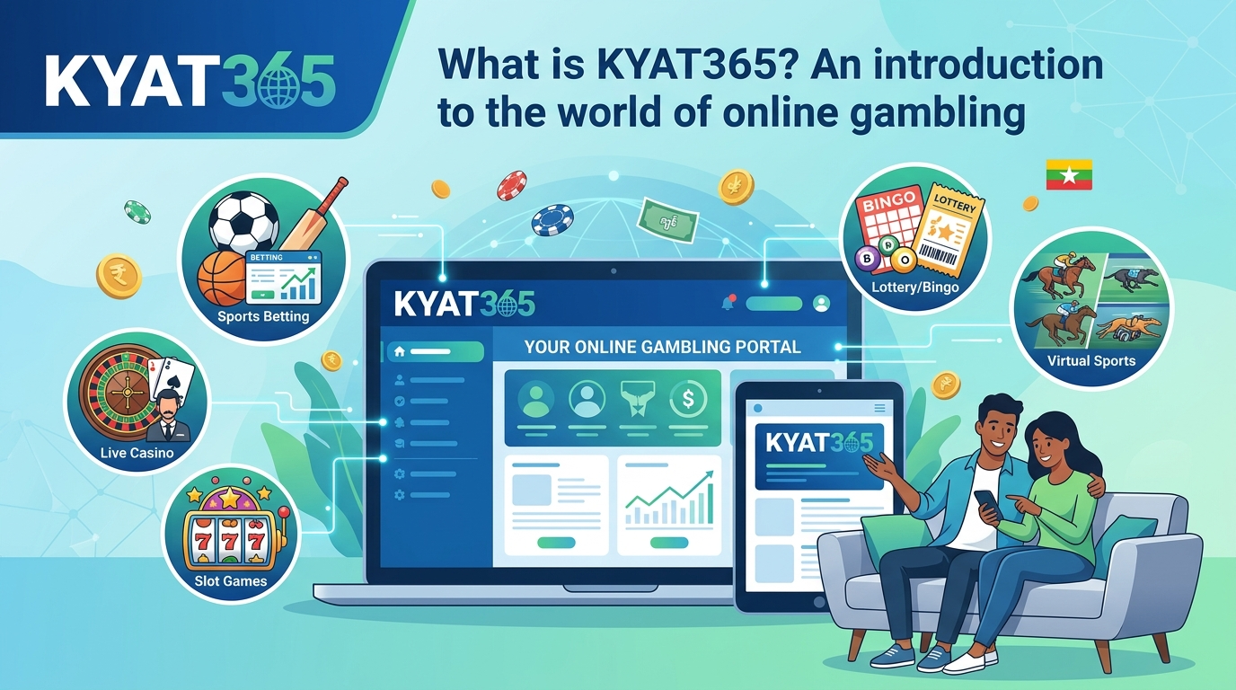 KYAT365 Betting Site ဆိုတာ ဘာလဲ? အွန်လိုင်းလောင်းကစားလောကသို့ မိတ်ဆက်ခြင်း