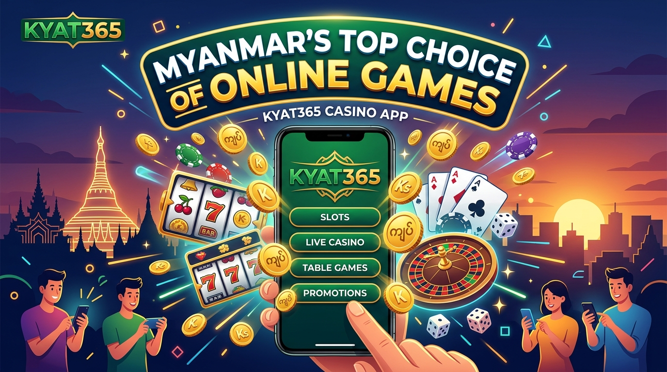 KYAT365 အက်ပ်ပေါ်တွင် လုံခြုံစိတ်ချစွာ ငွေသွင်းငွေထုတ်ပြုလုပ်ခြင်း