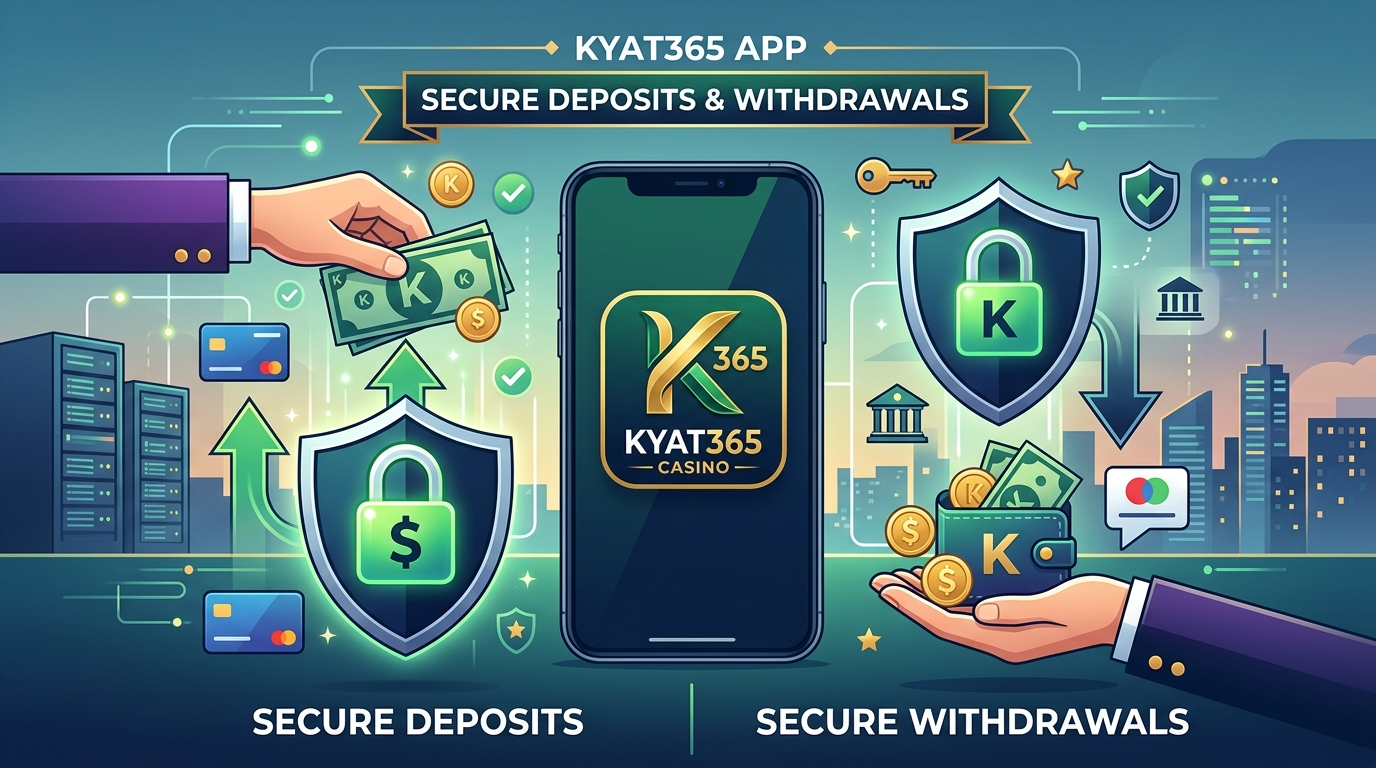 KYAT365 casino app တွင် ကစားနိုင်သော ဂိမ်းအမျိုးအစားများ
