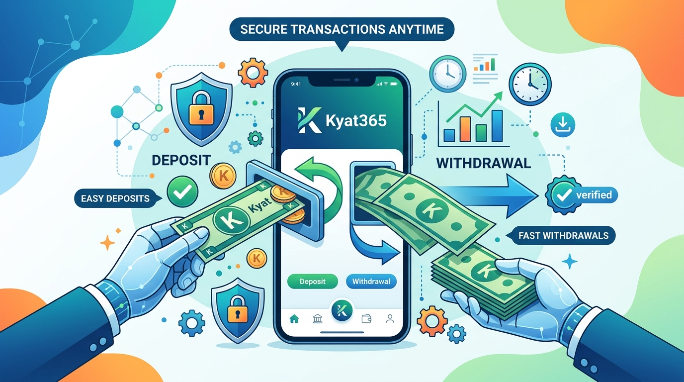 Kyat365 download လုပ်ရန် အချက်အလက်များ