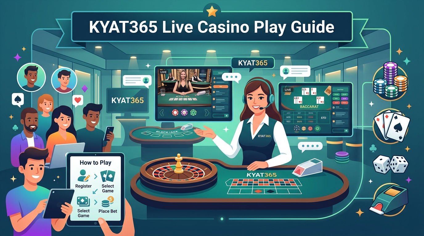 KYAT365 Live Casino ၏ လုံခြုံရေးနှင့် ယုံကြည်စိတ်ချရမှု