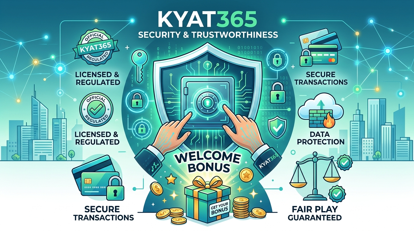 KYAT365 Welcome Bonus ၏ စည်းကမ်းသတ်မှတ်ချက်များ